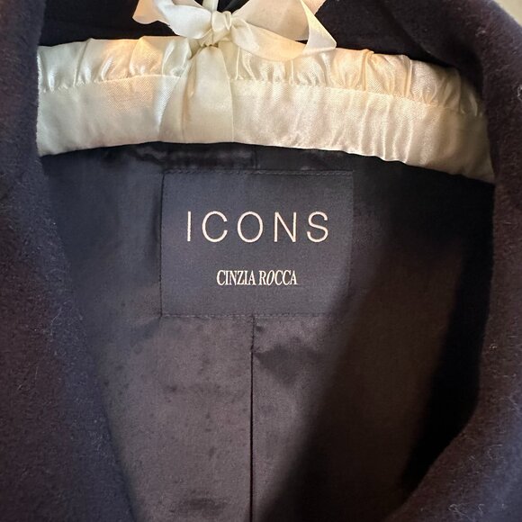 Iconic CINZIA ROCCA ICONS wool coat! - Picture 2 of 3